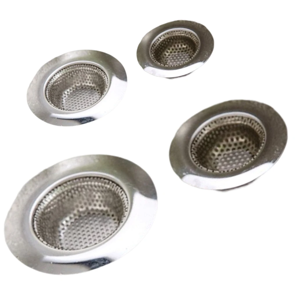 

4PCS Sink Filters Bathtub Sink Filter Screen Floor Drain for