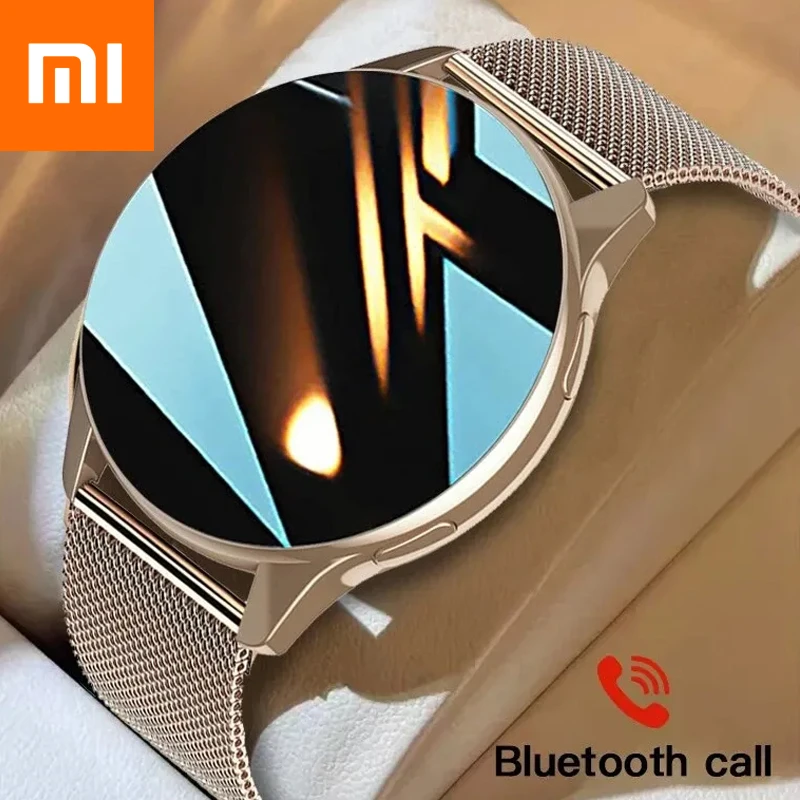 Смарт-часы Xiaomi NFC 2024 для Bluetooth-звонков водонепроницаемые умные часы мужские