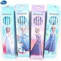 disney frozen pencil student boxed stationery with rubber pencil aisha princess wooden pencil 1 box of 12 school supplies gift