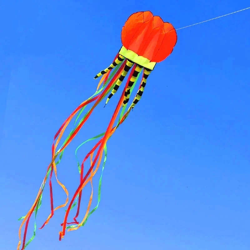 Бесплатная доставка 8 м большие воздушные змеи в виде медуз летающие игры на