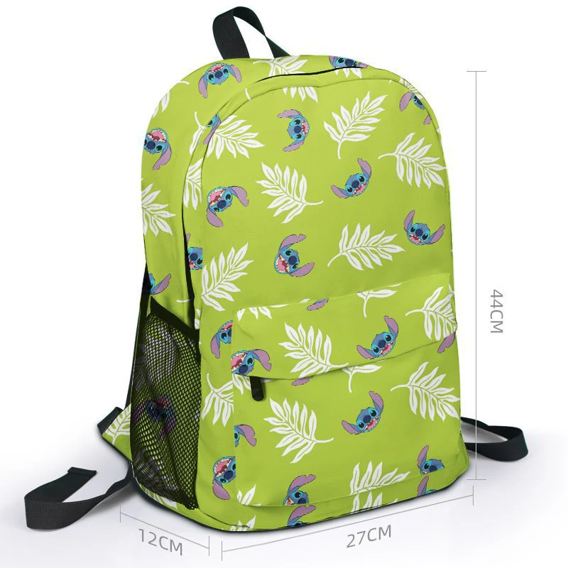 

Disney Cartoon Lilo & Stitch Anime Backpack Student School Bag Fashion Casual Galaxy Space School Bag Outdoor Travel Bag