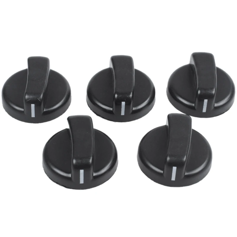 

15 PCS Kitchen Black Plastic Gas Stove Cooker Control Knobs