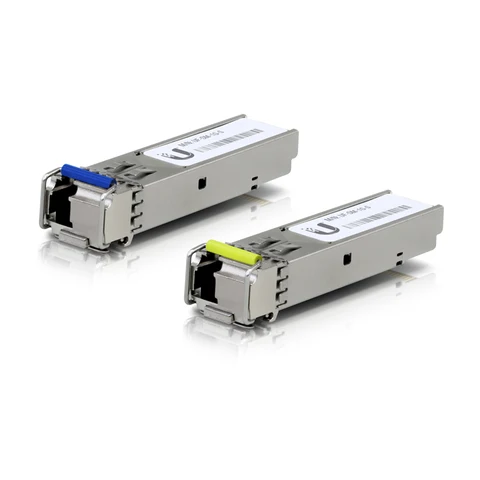 UBIQUITI UF-SM-1G-S SFP + модули и кабельное соединение на 3 км, 1,25 Гбит/с UFiber модули и LC одномодовый волоконный кабель 2 упаковки - изображение