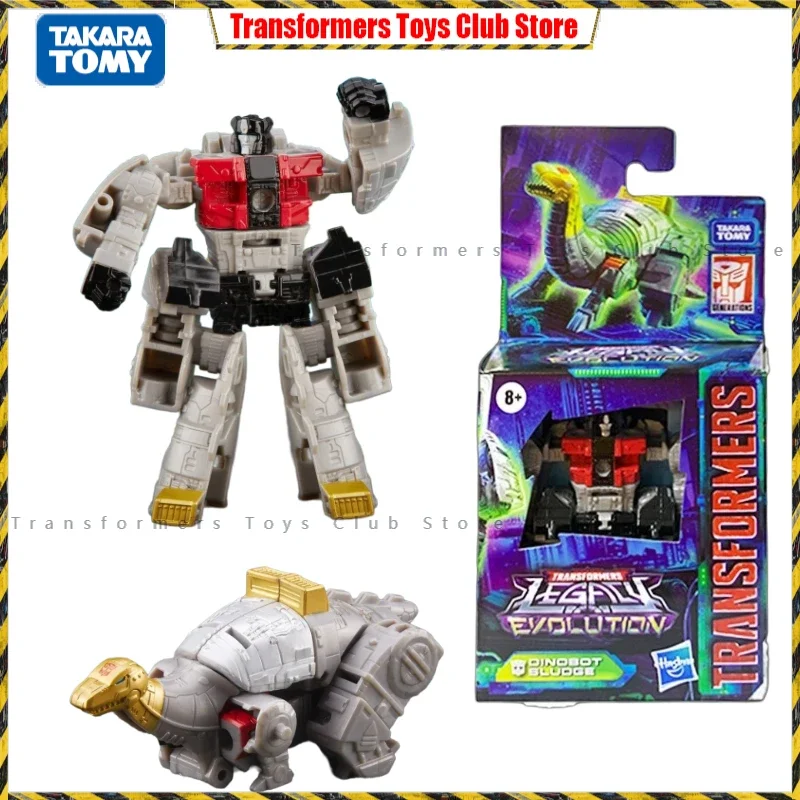 В наличии Takara Tomy Transformer Legacy Evolution Core Class Dinobot шламовая фигурка модель коллекция