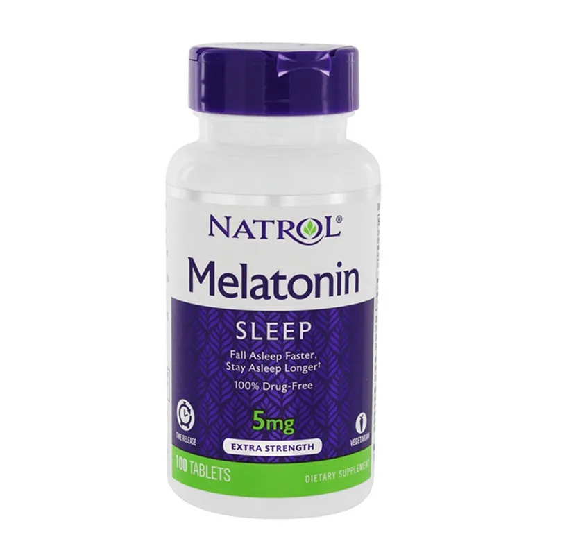

Free Shipping Natrol Melatonin 5 mg 100 Pcs