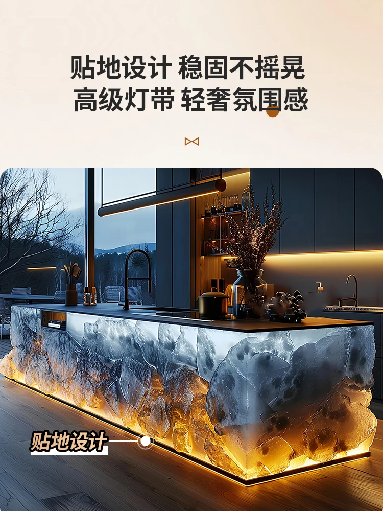 Современный простой нефритовый остров элитный дизайн под заказ Роскошная