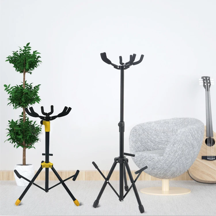 

New Style Vertical J-33C Classical Triple Guitar Stand For Electric/Acoustic Guitar Exhibition