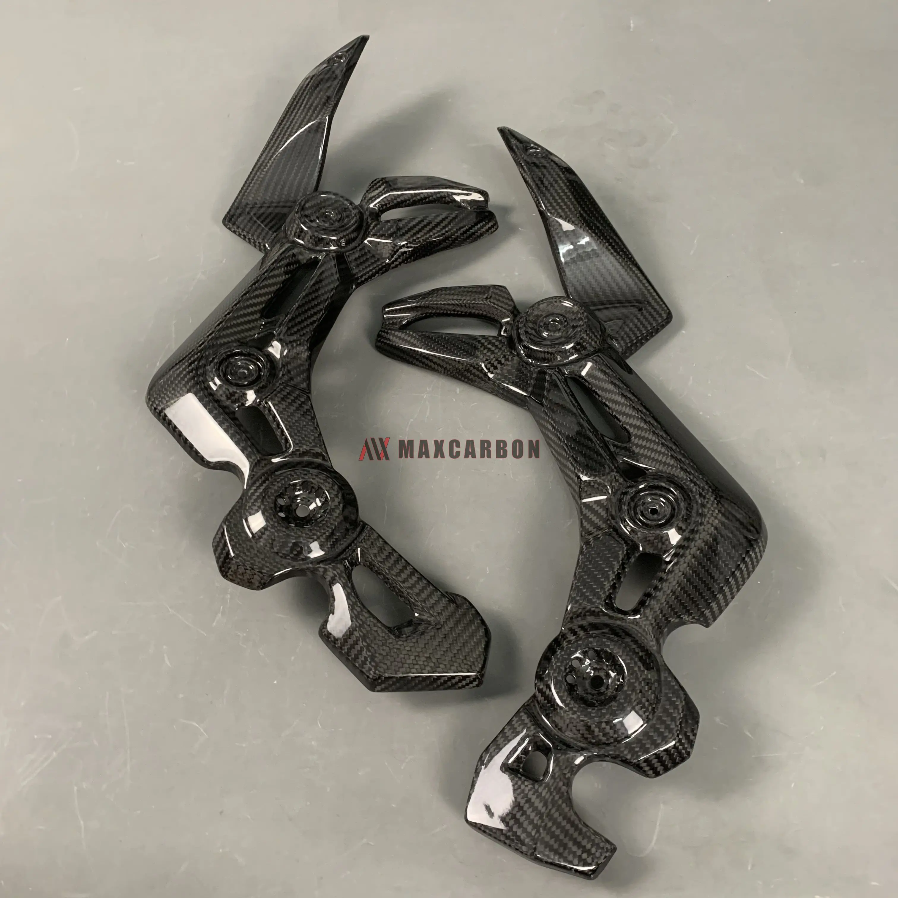 

ONEMAXY 100% Настоящее углеродное волокно для боковой панели Kawasaki Z900 2017-2019
