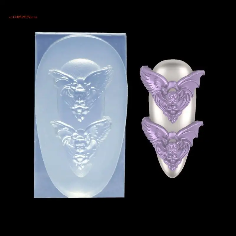 

3D Angel Wing Silicone Nail Art Mould for Nail DIY Decoration Tools for Girl