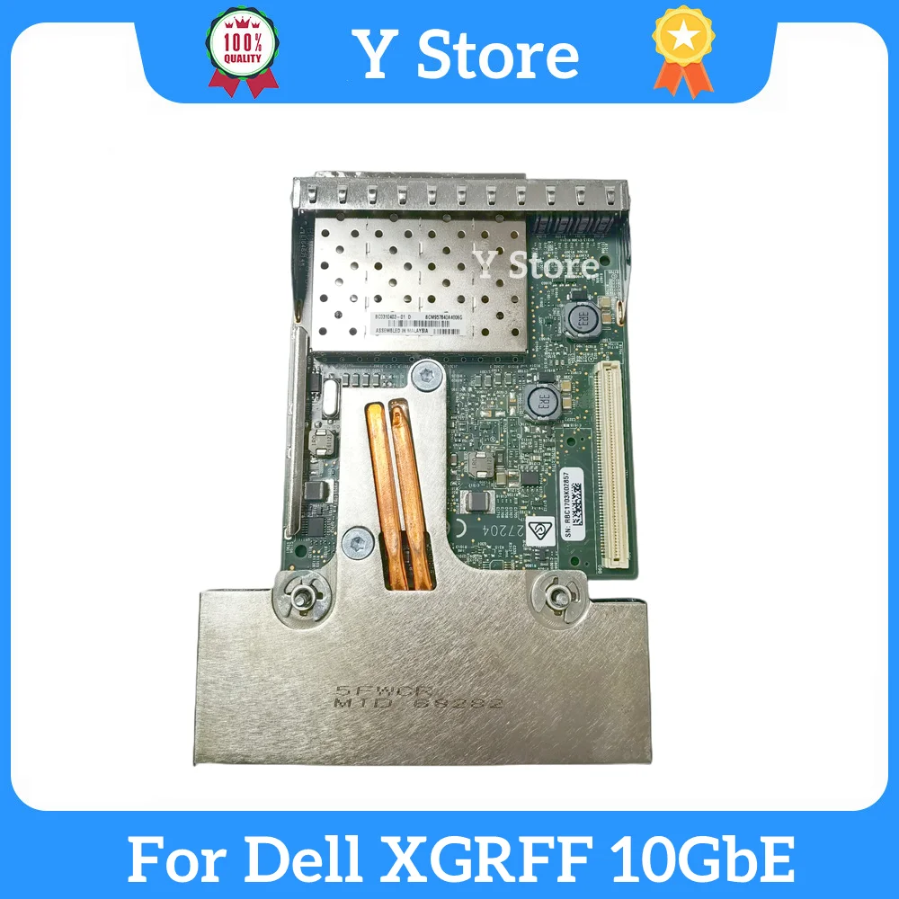 

Y Store Network Card For Dell Broadcom 57840S 10Gb SFP+ Quad Port Daughter Network Card XGRFF 0XGRFF Fast Ship