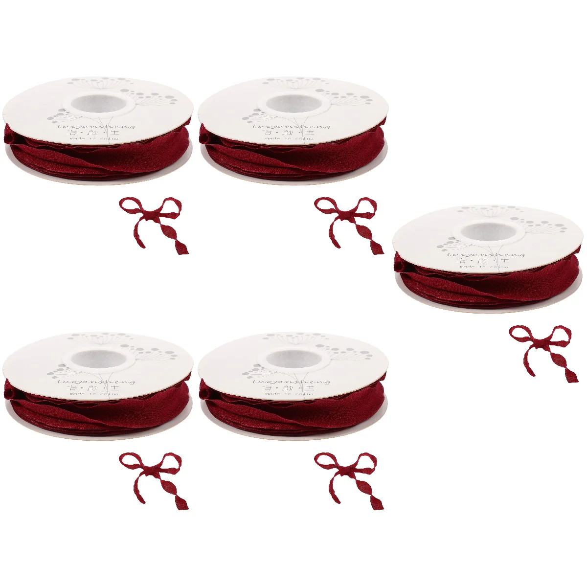

5 Rolls of Household Packing Ribbon Convenient Gift Ribbon Multi-function Craft Ribbon
