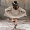 Winter Coat For Girls Thick Woolen Jacket For Girls Fashion Plaid Kids Outerwear Autumn England Teenage Clothes For Girls School 4