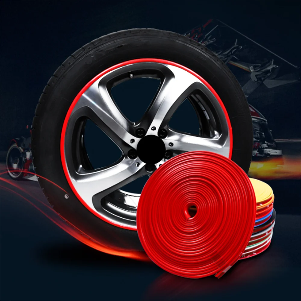 

8M Car color rim protection strip for Volkswagen VW Jetta MK5 6 Golf 4 5 6 7 CC Tiguan Passat B5 B6 b7 Polo