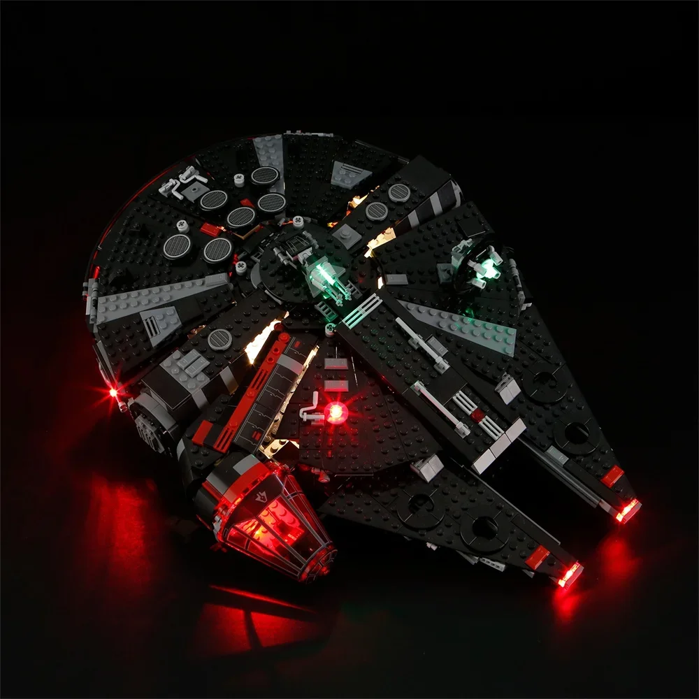 Комплект светодиодных фонарей из фильма Звездная война для 75389 Темный сокол