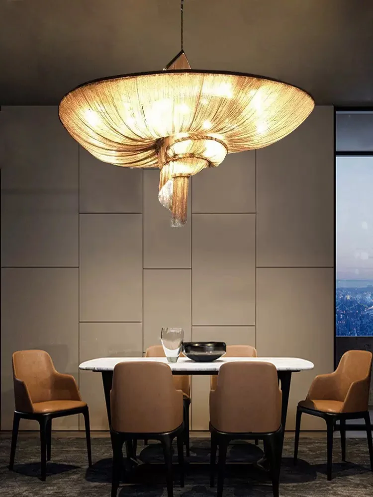 Современный дизайн потолочные подвесные светильники классические Romatic Home шторы