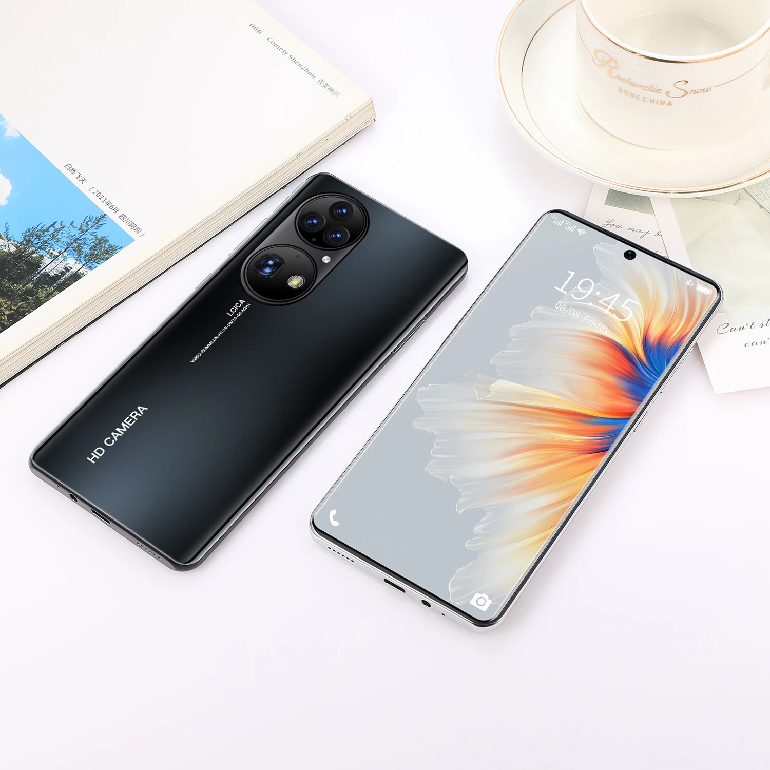 global version p50 pro 16gb768gb android smartphone 5g networks gps 48mp64mp hd camera mobile phones 6800mah cellphones free global shipping