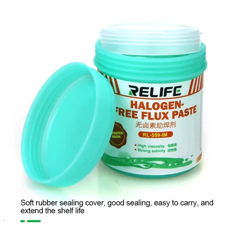 Паяльная флюс RELIFE с канифолью без галогенной очистки, флюс для пайки для SMD BGA светодиодный PCB IC CPU, ремонт электроники/пайка