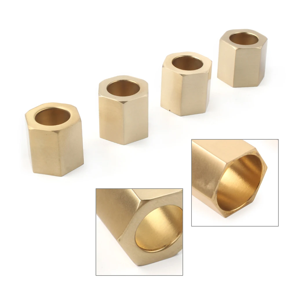4 шт. набор крышек для толкателя мотоцикла латунная трубка Harley Sportster FL FX FLT FXST FXR FLST