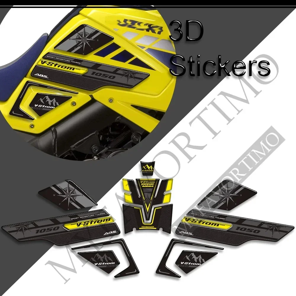 Для Suzuki V STROM VSTROM DL 1050 XT 1050XT DL1050 Adventure ручки бака Pad защитные наклейки комплект