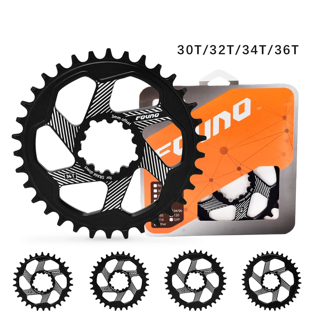 

MTB Bike Direct Mount GXP 30/32/34/36T Narrow Wide Chainring For SRAM MTB Road Mountain Bicycle Narrow Wide Chainring Parts