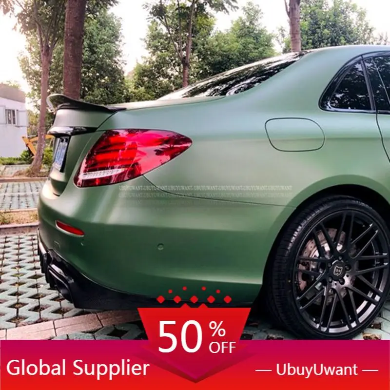 Для Mercedes W213 2016-2020 E-class E200 E300 E320 PSM стиль P стильный задний спойлер из углеродного