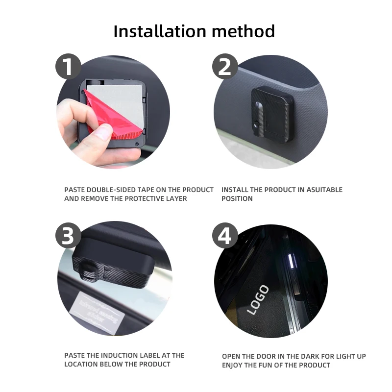 1/2 шт. для Alfa Romeo Giulietta Giulia Stelvio логотип VELOCE TI Q2 Q4 автомобильные двери HD светодиодные