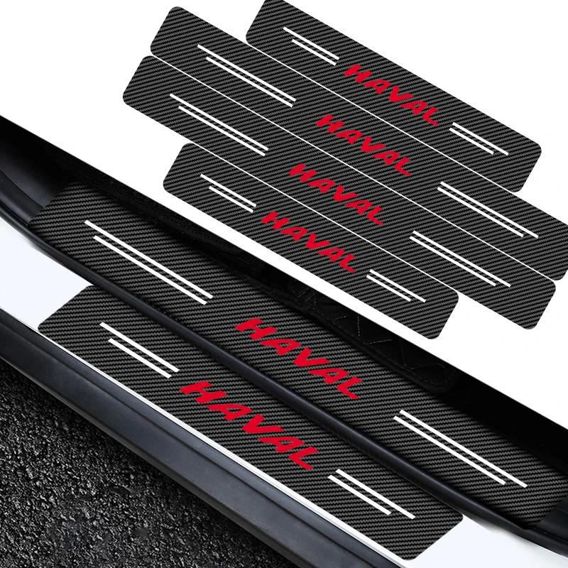

4pcs Car Threshold Door Sill Protector Anti Scratch for Harvard H6 Sports Version H2 H3 H7 H8 H9 Car Accessories Decoration