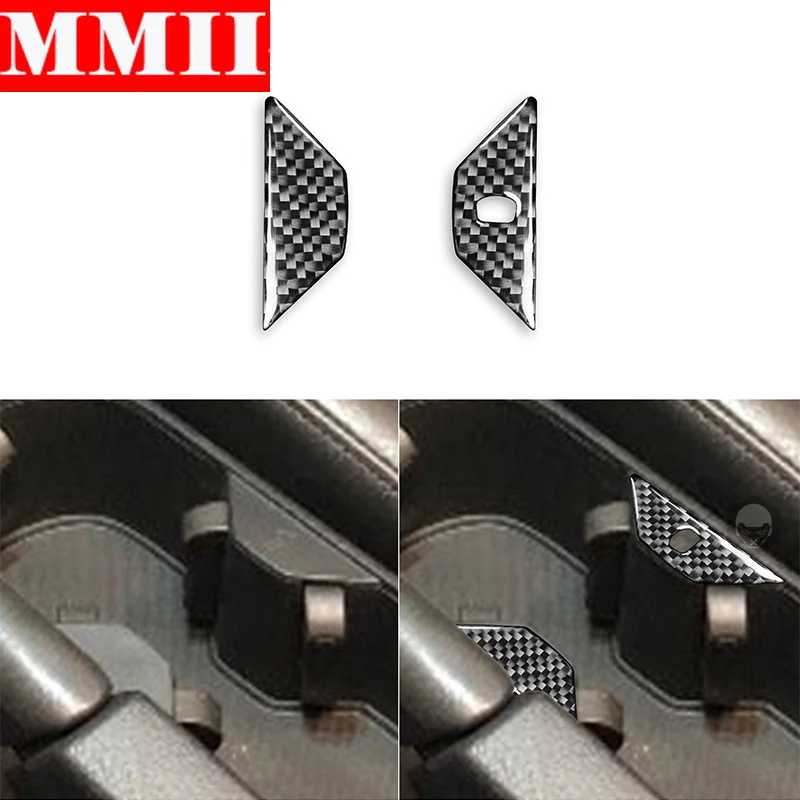 For Audi A4 S4 B7 2005 2006 2007 2008 Car Water Cup Holder Panel
Decoration Strips Cover Carbon Fiber Trim Sticker Accessories