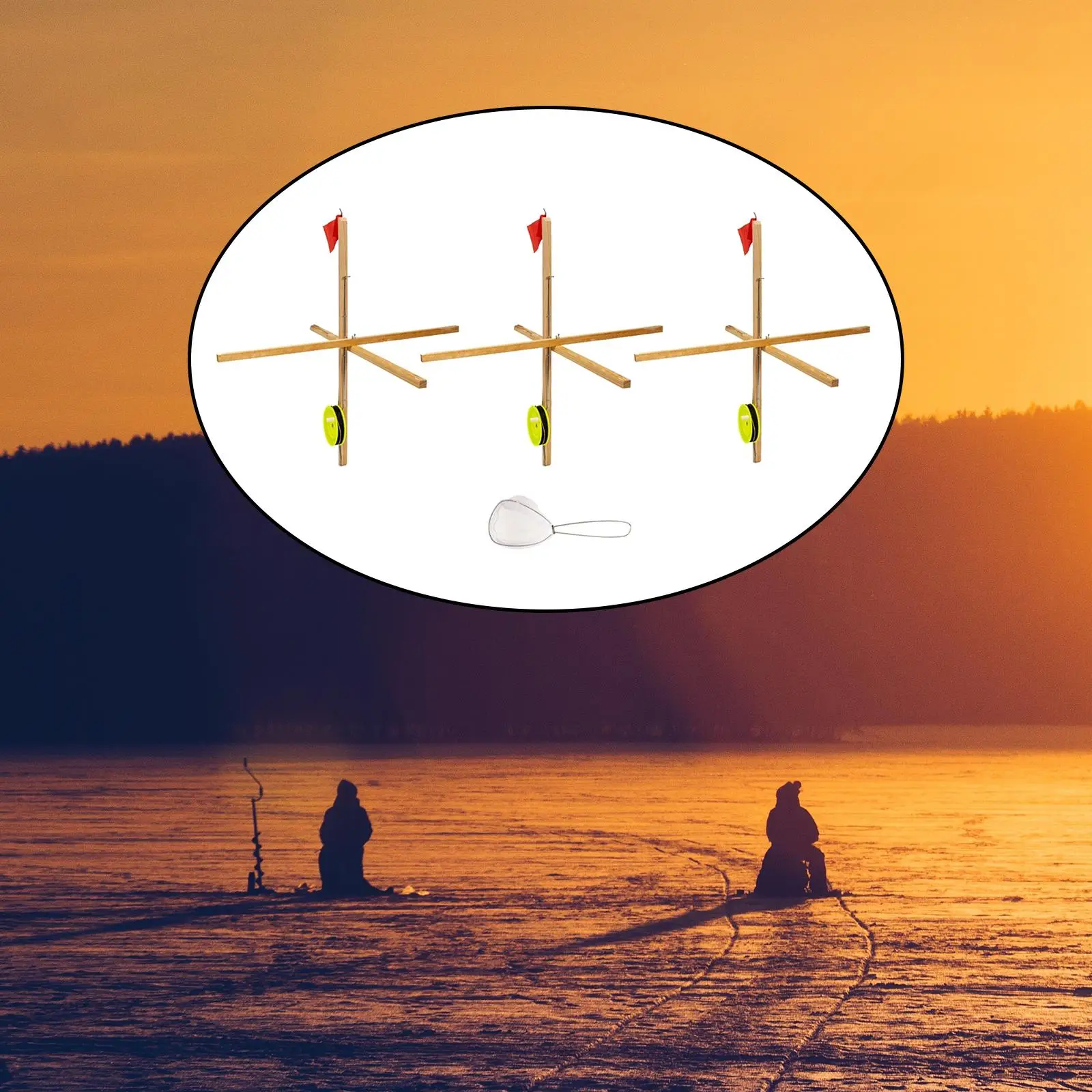 

Наконечник для подледной рыбалки портативный автоматический рыболовный прибор аксессуары