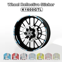 for bmw k1600gtl k1600 gtl motorcycle accessories front rear wheel tire rim decoration adhesive reflective decal sticker