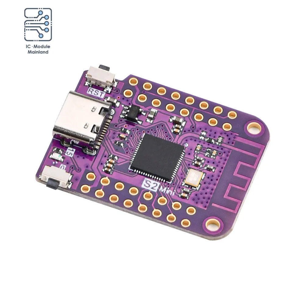 S2 Mini V1.0.0 WIFI IOT плата основана на ESP32-S2FN4R2 4 Мб FLASH 2 Мб PSRAM, совместима с Arduino MicroPython (art.: 3920bfc975cc7) - 3920bfc975cc7