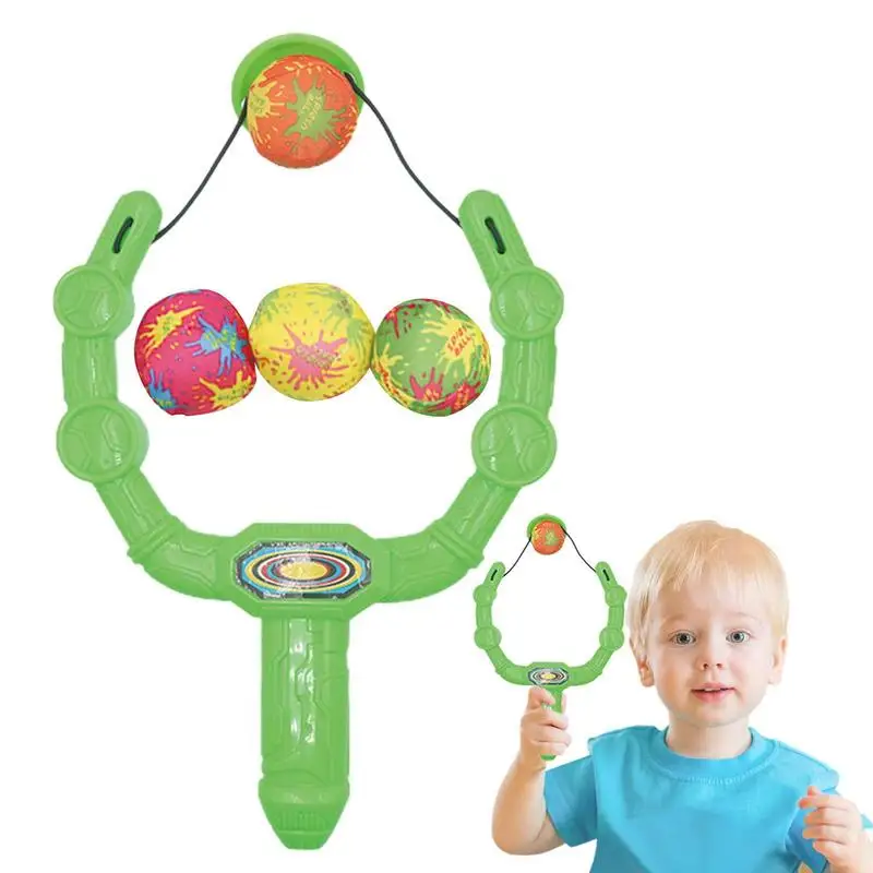 

KidsShootings Toys Hunting Slingshot With Ball For Kids Safe Hunting Slingshot With Ball Soft Beach Balls And Storage Bag For