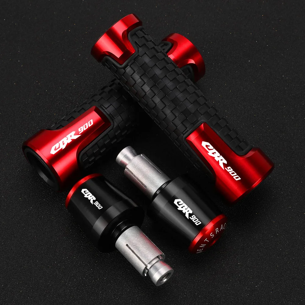 

7/8"22MM Motorcycle FOR HONDA CBR900 CBR 900 1992-1997 1996 1995 1994 1993 Handlebar Grips Handle Bar Cap End Plug Accessories