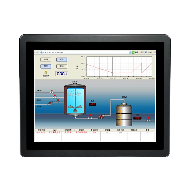 

Embedded 17-inch touch screen computer all-in-one industrial control resistive capacitive touch embedded industrial aluminum all