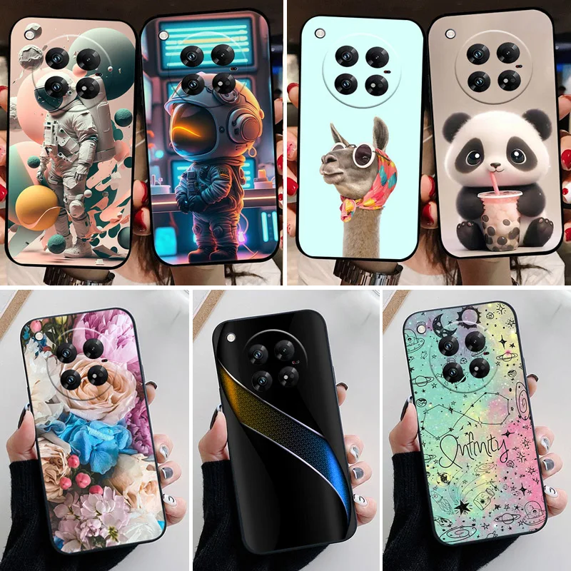For Infinix Zero 40 5G Case X6861 Love Silicone Phone Cover Zero40 X6860 Funda Camera Protection Shockproof Bumper
