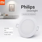 Оригинальная Регулируемая цветная потолочная лампа Philips Zhirui 220 в 3000 - 5700k с дистанционным управлением через приложение