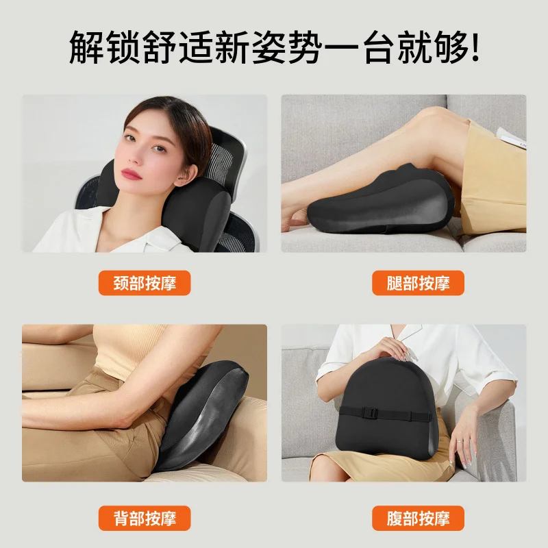 Фото для плеч, шеи, талии, спины, всего тела, автоматическая многофункциональная подушка, массажер для разминающего кресла для домашнего использования №2