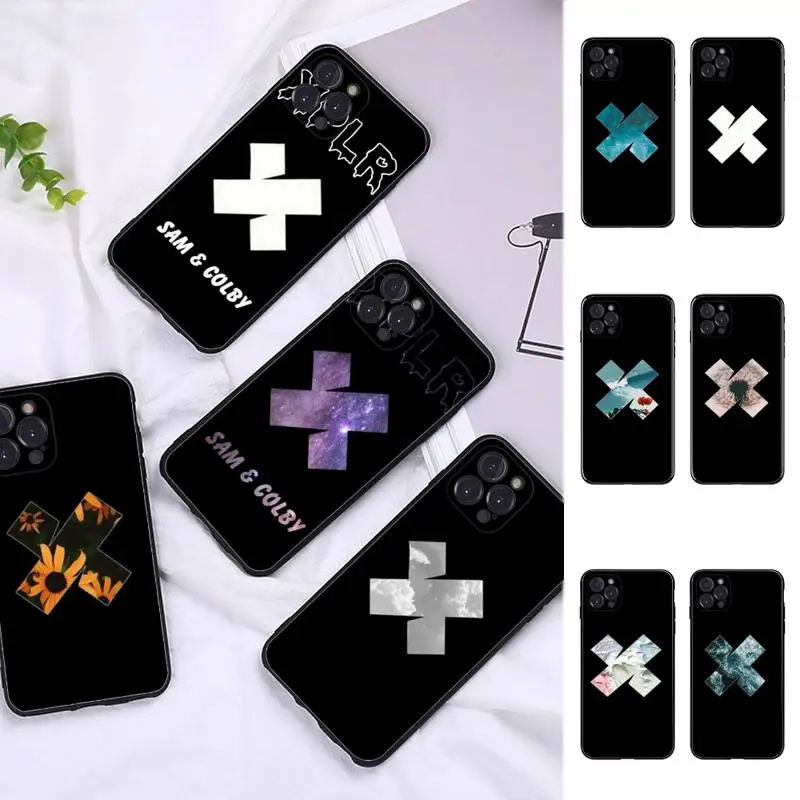 

FHNBLJ Sam and colby XPLR Phone Case For iPhone 6 7 8 Plus 11 12 13 14 Pro SE 2020 MAX Mini X XS XR Back Funda Cover