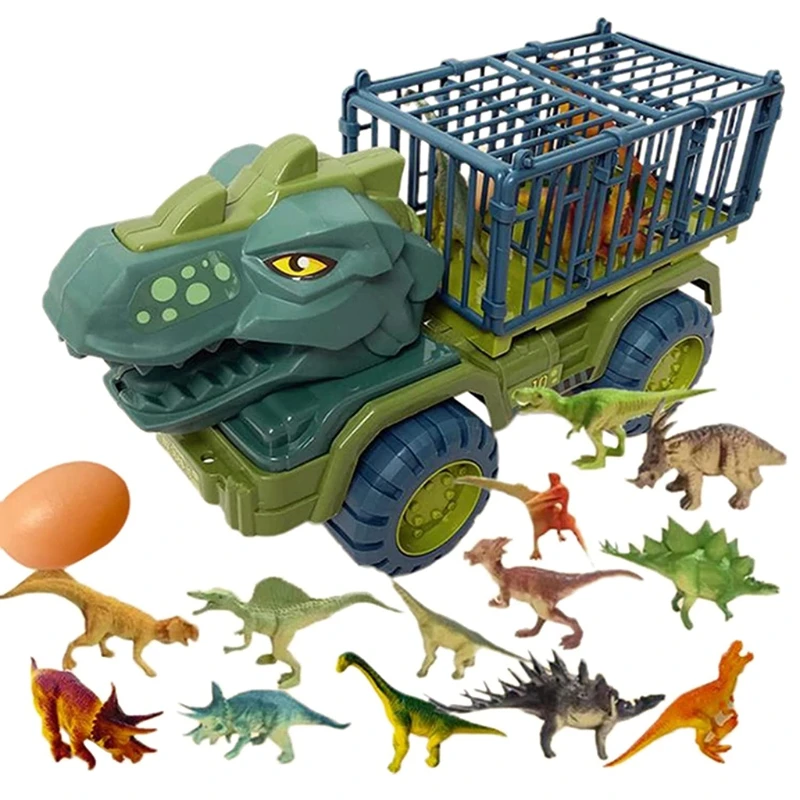 

Children's Detachable Dinosaur Car Toy with Tool Disassembly Toy Portable Educational Screw Assembly Toy Kit