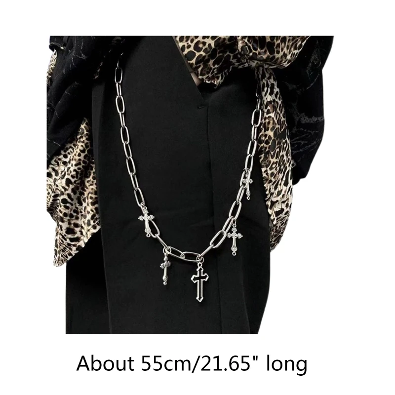 Модная карманная цепочка украшения для тела в готическом стиле джинсов брюк юбки