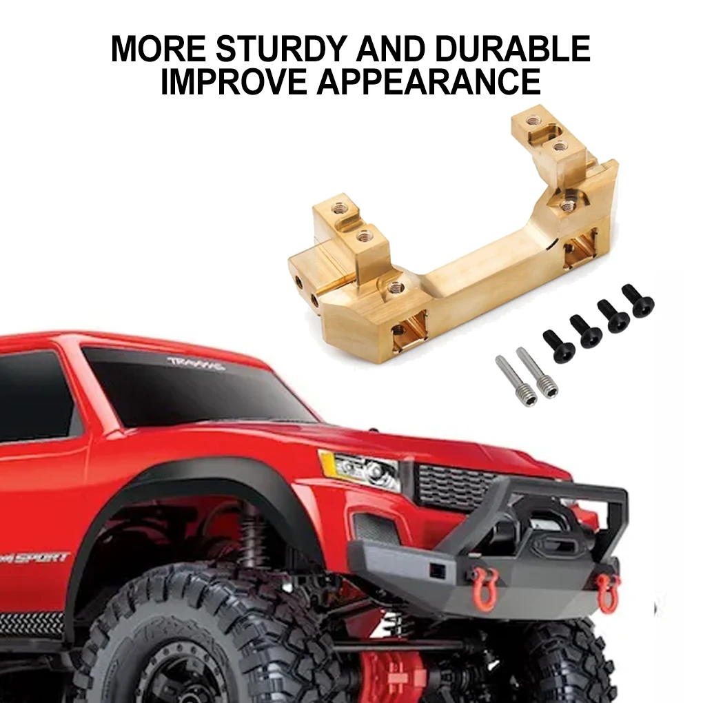 

RC GOFFLOW 1 10 Brass Upgrade Beam RC Upgrade Part Rc Beam For Traxxas Trx4 RC Car Part RC Car Accessories Replacement