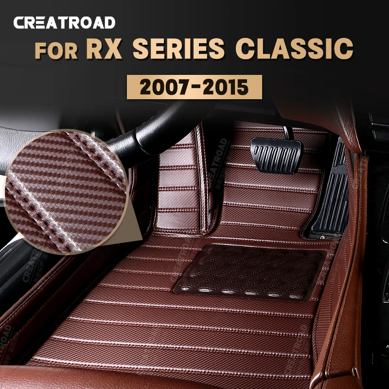 

Стильные коврики из углеродного волокна для LEXUS RX series classic RX270 RX350 RX400h 2007-2015 14 футов коврик автомобильные аксессуары для интерьера