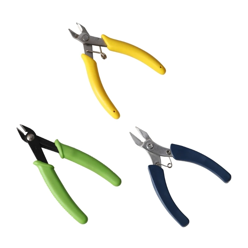 

E5BE Electronic Scissors Pliers Pliers Mouth Oblique Pliers Oblique DIY Tool Model