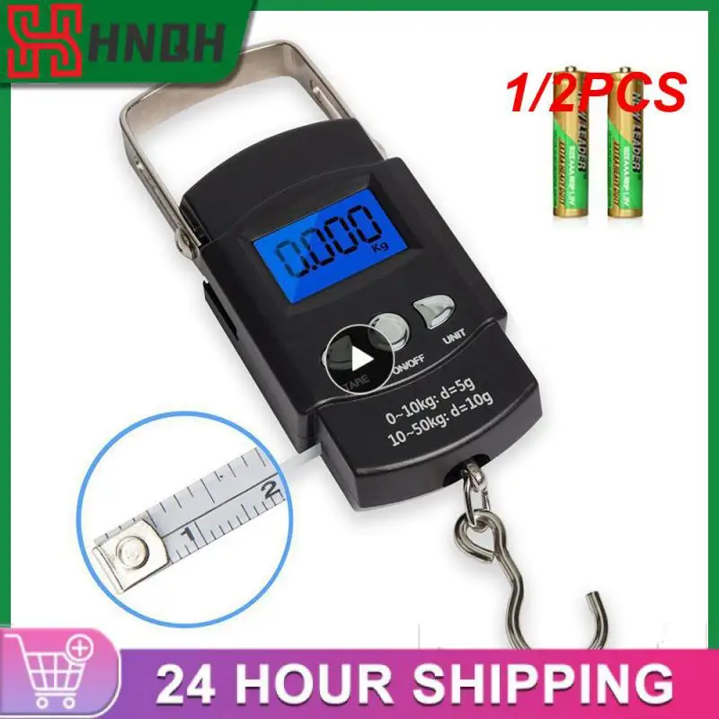 

Портативные электронные весы с ЖК-дисплеем, 1/2 шт.