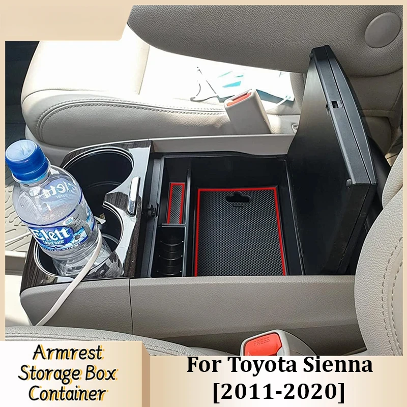 Автомобильный ящик для хранения Tucknbox Toyota Sienna XL30 2011 2012 2013 2014 2015 2016 2017 2018 2019 2020