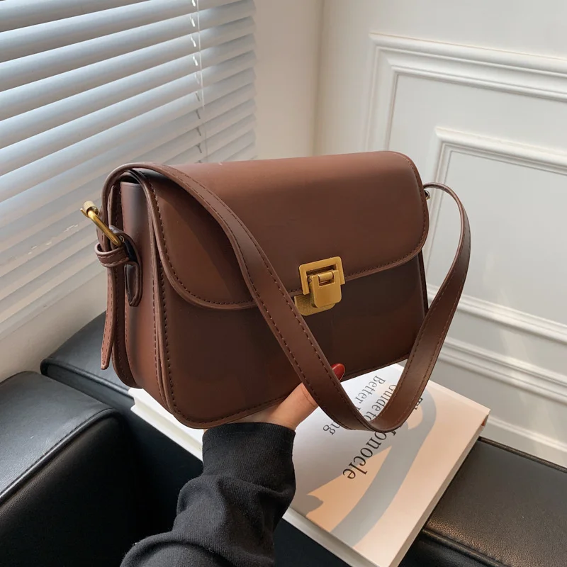 

Women's Shoulder Bag Handbag Messenger Bag Preppy Style Female Bag Vintage Envelope Bag Briefcase Croossbody