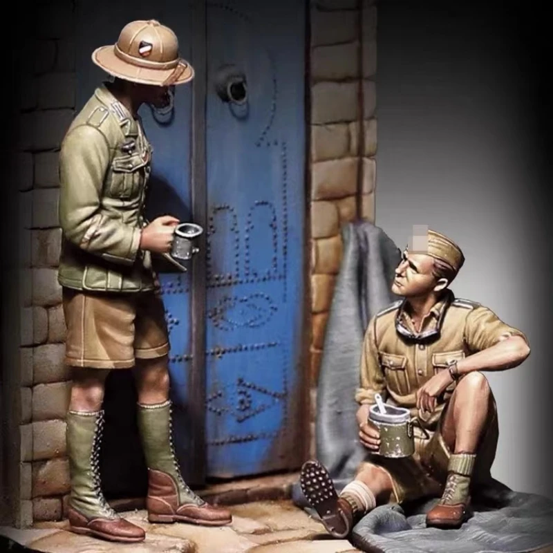 Комплект модели из смолы 1/35 GK военная тема (кроме сцен) в разобранном и