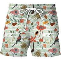 mens 3d printed swimming shorts hawaiian beach shorts quick drying leisure vacation beach summer 2022