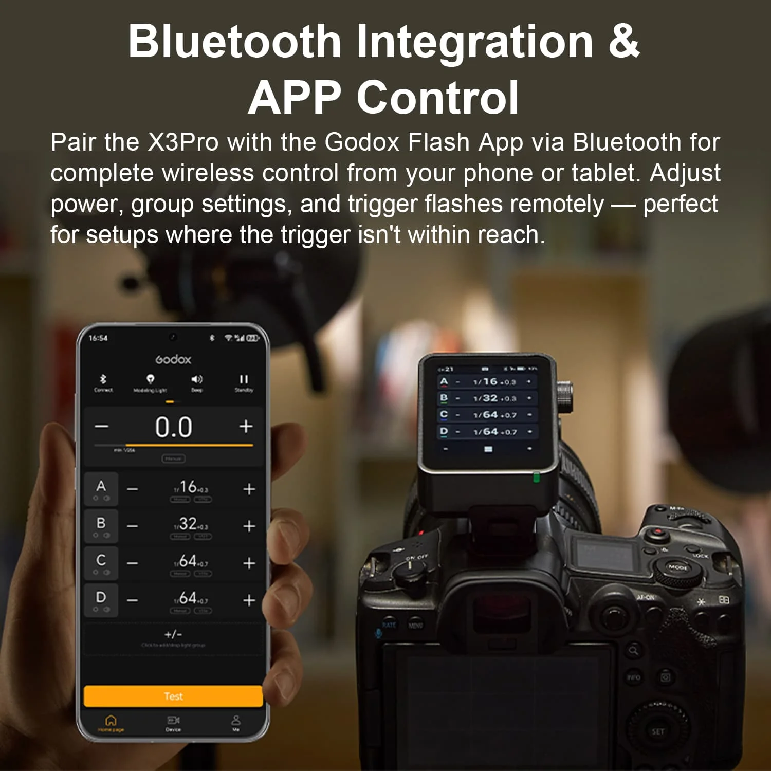 Godox X3 Pro CNSFO 2,4 ГГц TTL HSS триггер вспышки OLED передатчик с сенсорным экраном для Sony Canon Nikon Fuji Olympus (art.: 3920d3fcf6aba) - 3920d3fcf6aba