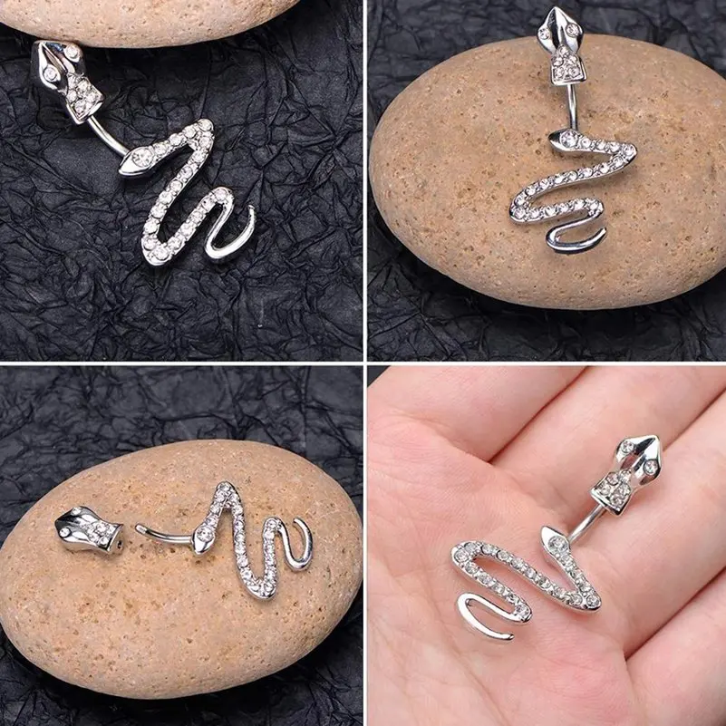 1 шт. кольцо для пупка из нержавеющей стали 14 г